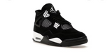 Jordan 4 - Black White Thunder