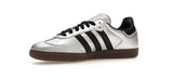 adidas samba OG silver metallic black gum