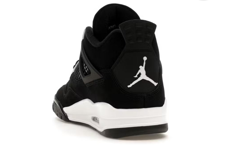 Jordan 4 - Black White Thunder