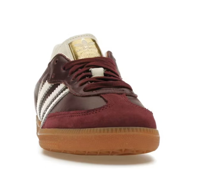 Adidas Samba OG Maroon Gold Metallic