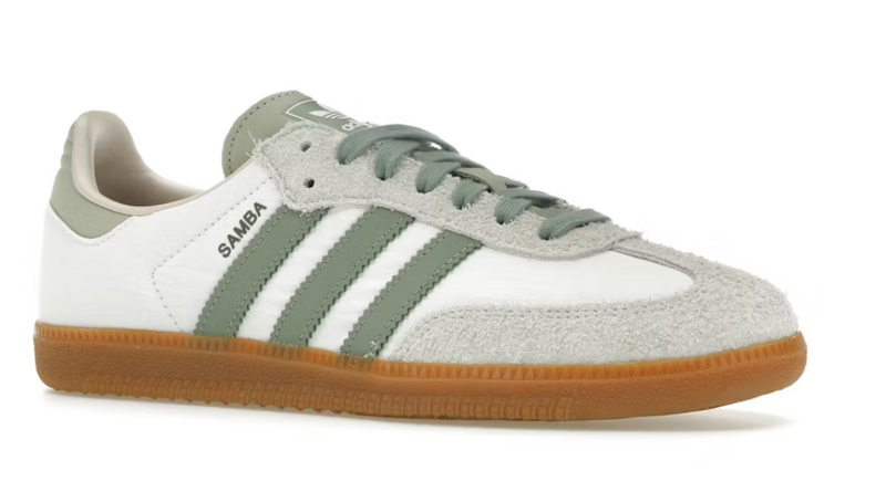 Adidas Samba OG Silver Green Putty Mauve