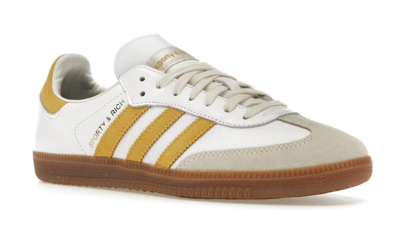 Adidas Samba Sporty & Rich White Bold Gold