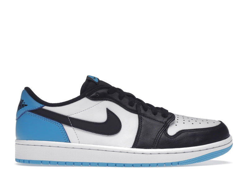 Jordan 1 Black Dark Powder Blue Low