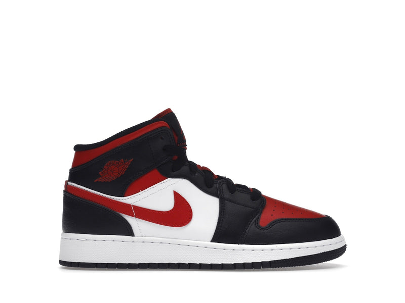 Jordan 1 Black Fire Red (GS) Mid