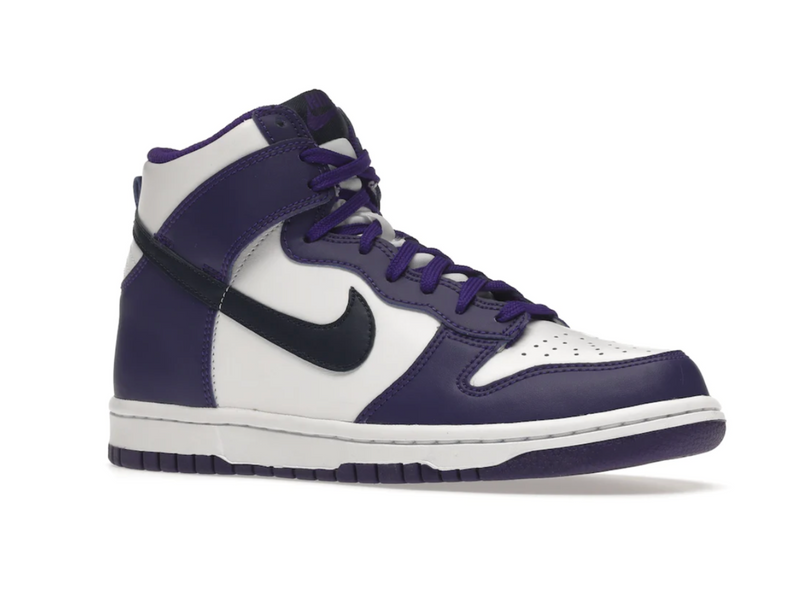 Nike Dunk High Electro Purple Midnght Navy (GS)