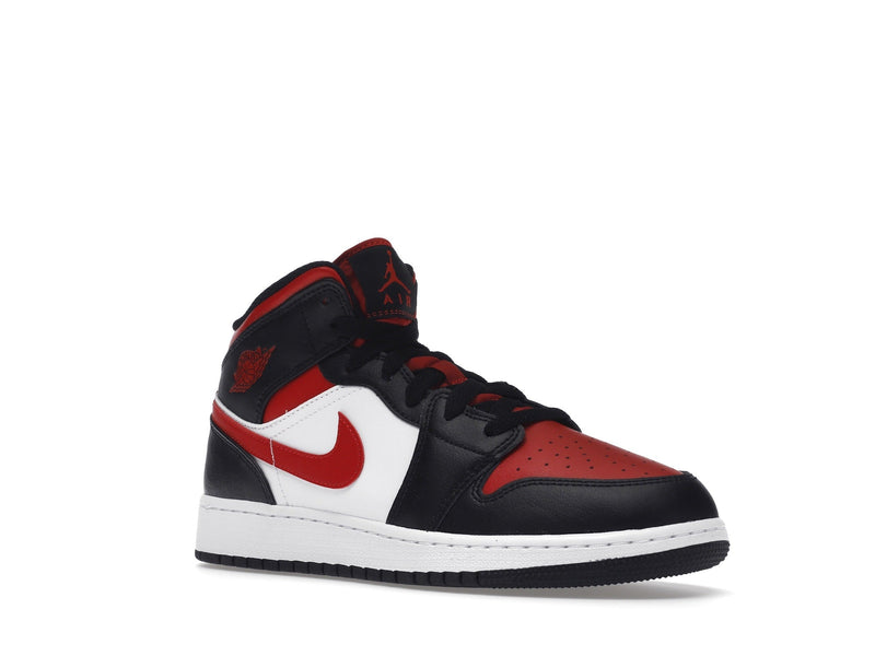 Jordan 1 Black Fire Red (GS) Mid