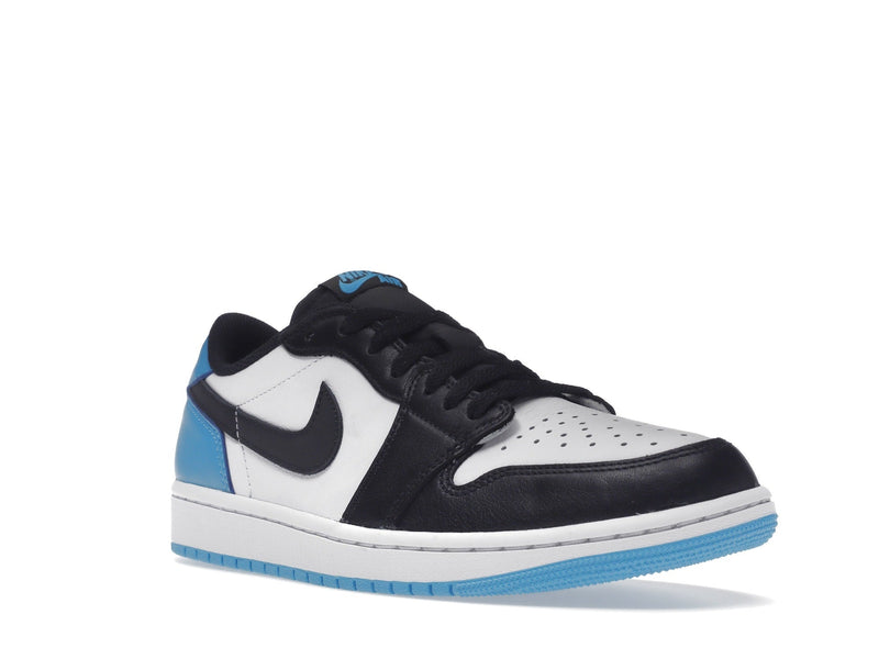 Jordan 1 Black Dark Powder Blue Low