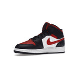 Jordan 1 Black Fire Red (GS) Mid