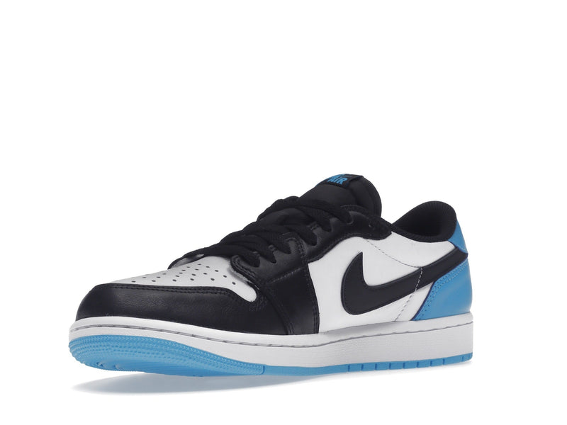 Jordan 1 Black Dark Powder Blue Low