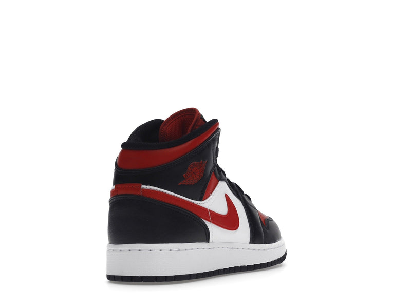 Jordan 1 Black Fire Red (GS) Mid