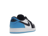 Jordan 1 Black Dark Powder Blue Low