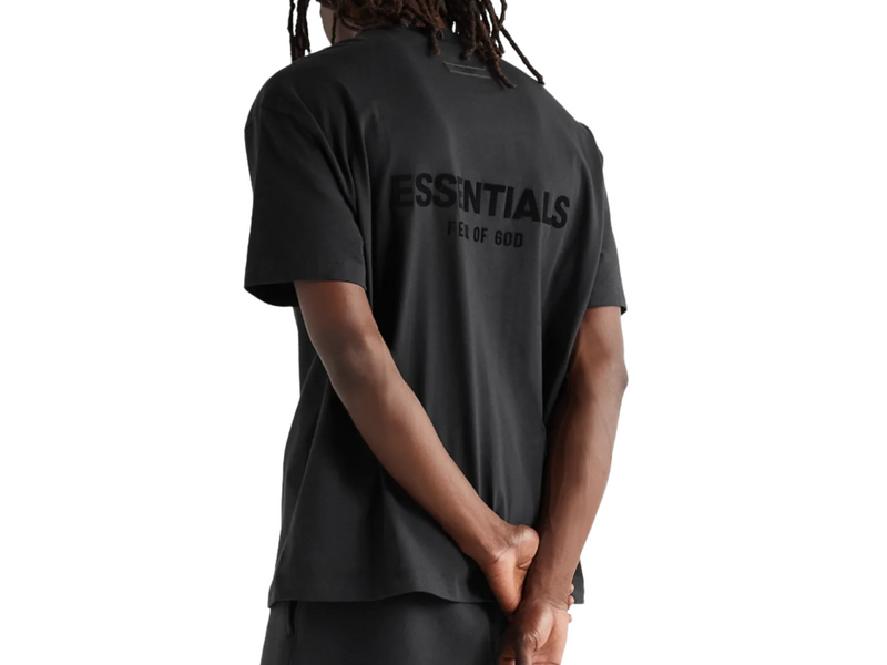Fear of God Essentials T-shirt (SS22) Black Stretch Limo
