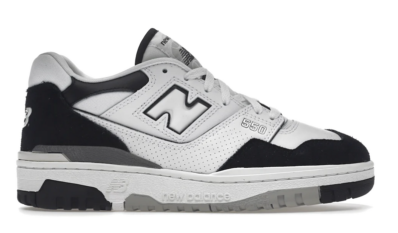 New Balance 550 White Black Rain Cloud