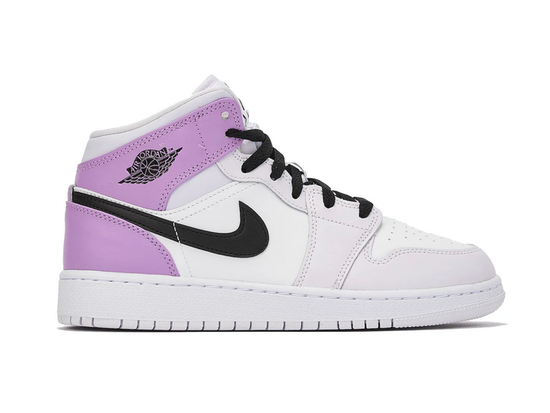 Jordan 1 Mid Barely Grape (GS)